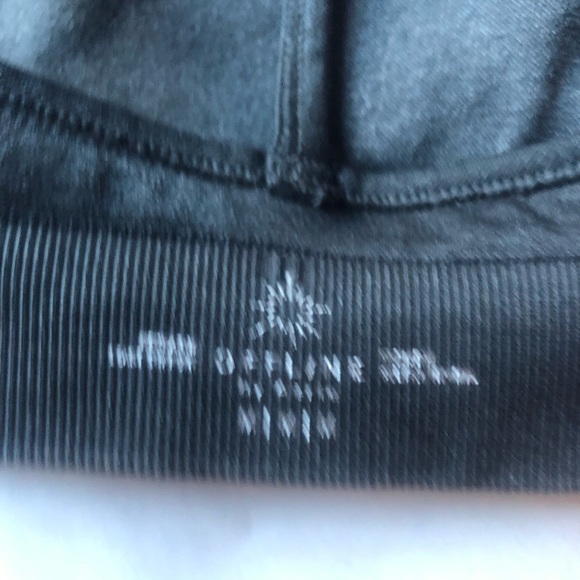 ❤️Aerie Offline Charcoal Grey Bralette Crisscross Back Size M - Picture 5 of 6